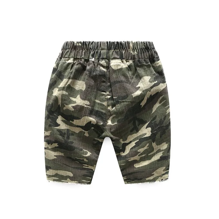 Модные летние детские хлопковые спортивные штаны для мальчиков пляжные брюки