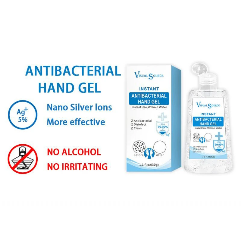 30ml Anti-bacterial Mini Hand Sanitizer Outdoor Cleansing Travel Portable Waterless Wipe Out Bacteria Disinfection Gel | Красота и