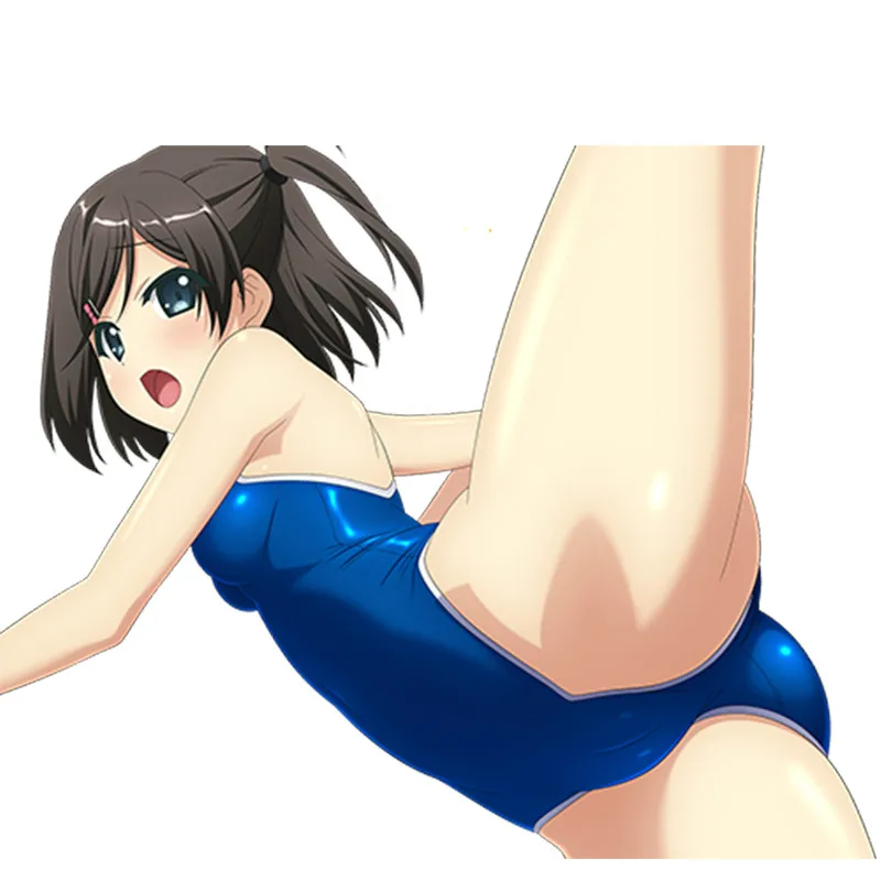 

Funny Please Tsutsukakushi Tsukiko Render Car Sticker Rearview Car Styling Accessories Vinyl Motorcycle Decal PVC 13cm*11cm