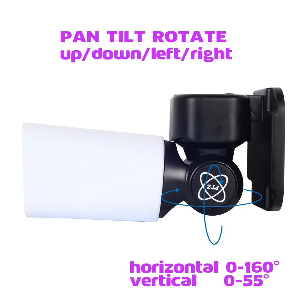 Камера Наружного видеонаблюдения OwlCat Водонепроницаемая PTZ-камера с 4-кратным