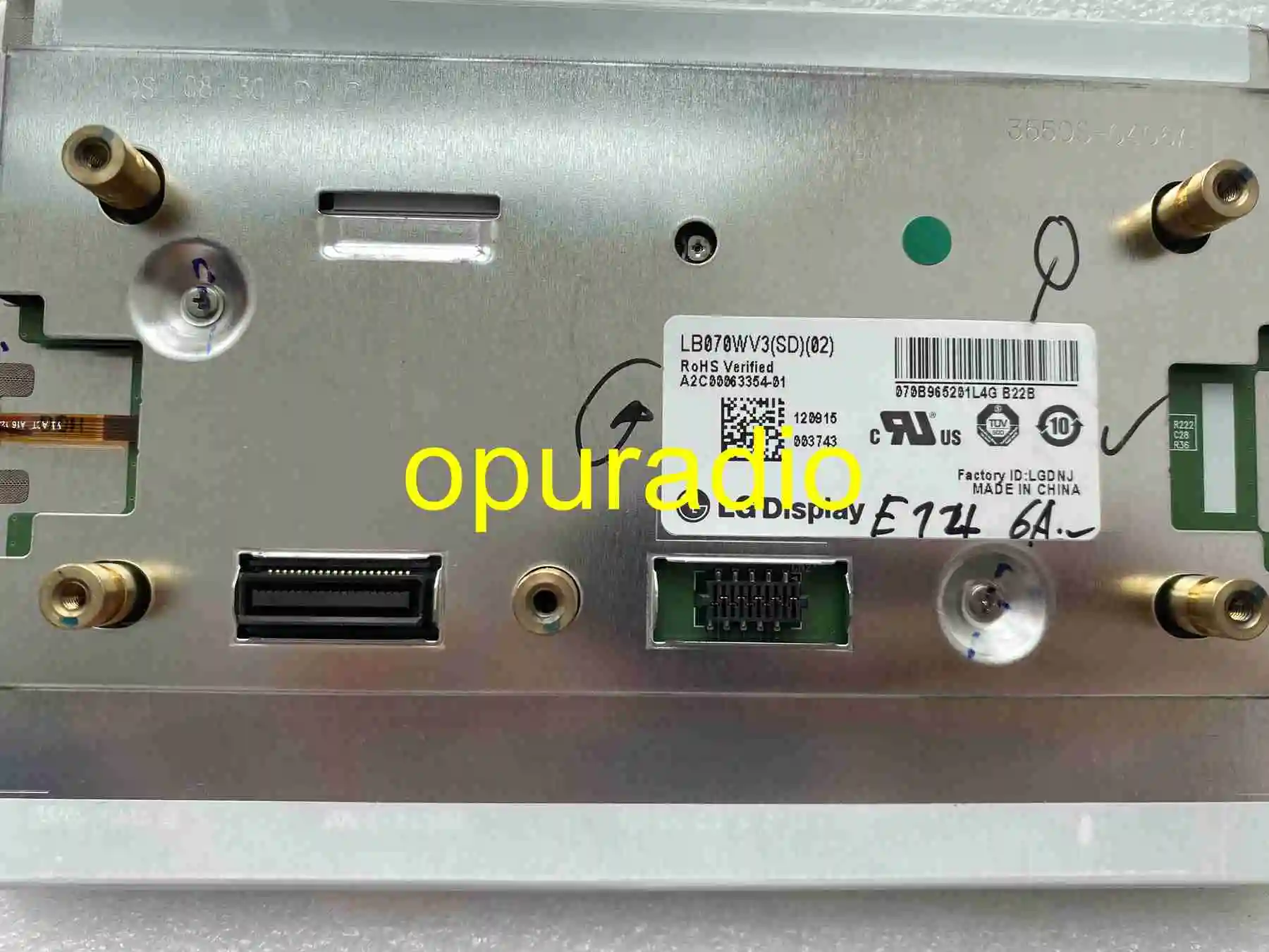 New 7" LCD display screen LB070WV3-SD02 LB070WV3(SD)(02) lcd modules for Mercedes W204 car GPS navigation audio |
