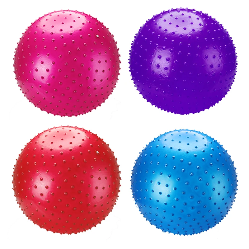 

55cm Thickened PVC Yoga Balls Pilates Fitness Balance Fitball Massage Balanc Training Anti-burst Balls Fitness Training Tool
