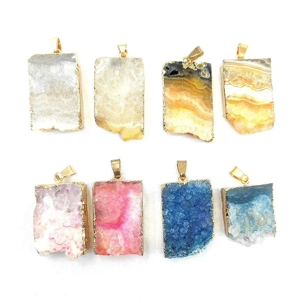 Подвеска в виде бутона из натурального камня 1 шт.|Подвески| |