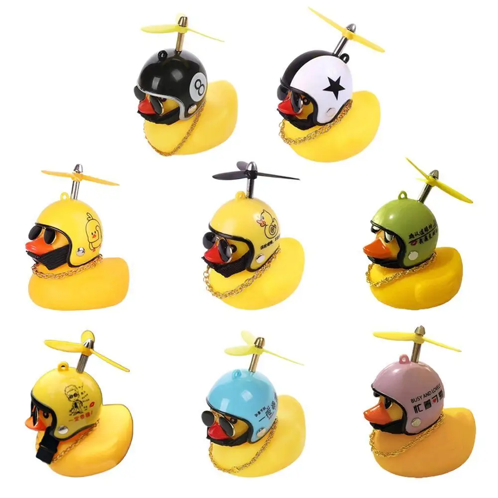 

Car Accessories Little Yellow Duck Car Accessories Rearview Interior Little Decorati Car Duck Mirror Yellow Helmet Wearing A9B6