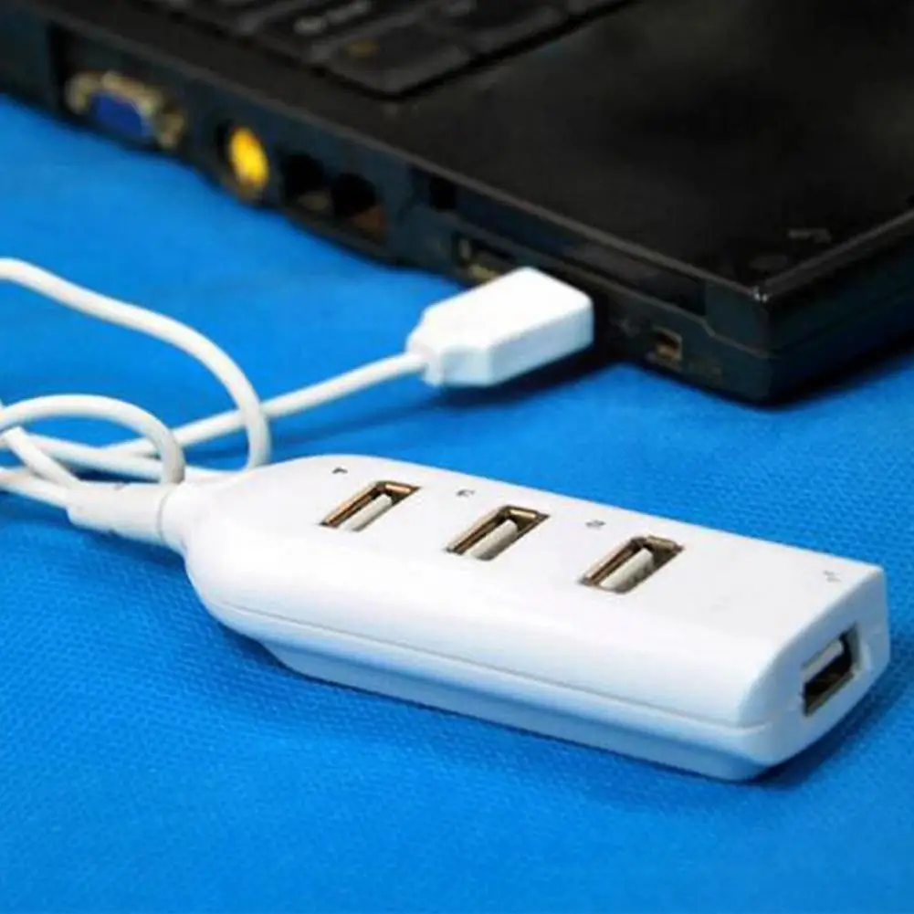 

Высокоскоростной разветвитель с 4 портами USB 2,0, разветвитель для настольного ПК, адаптер для компьютера, разъем, переходник для ноутбука V1A8