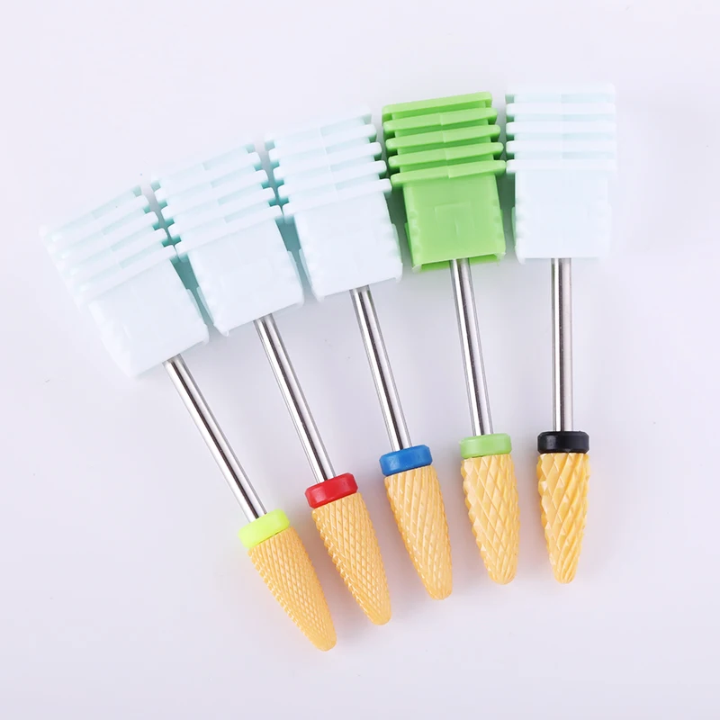 Пилка для ногтей желтый керамический сверлильный станок Электрический