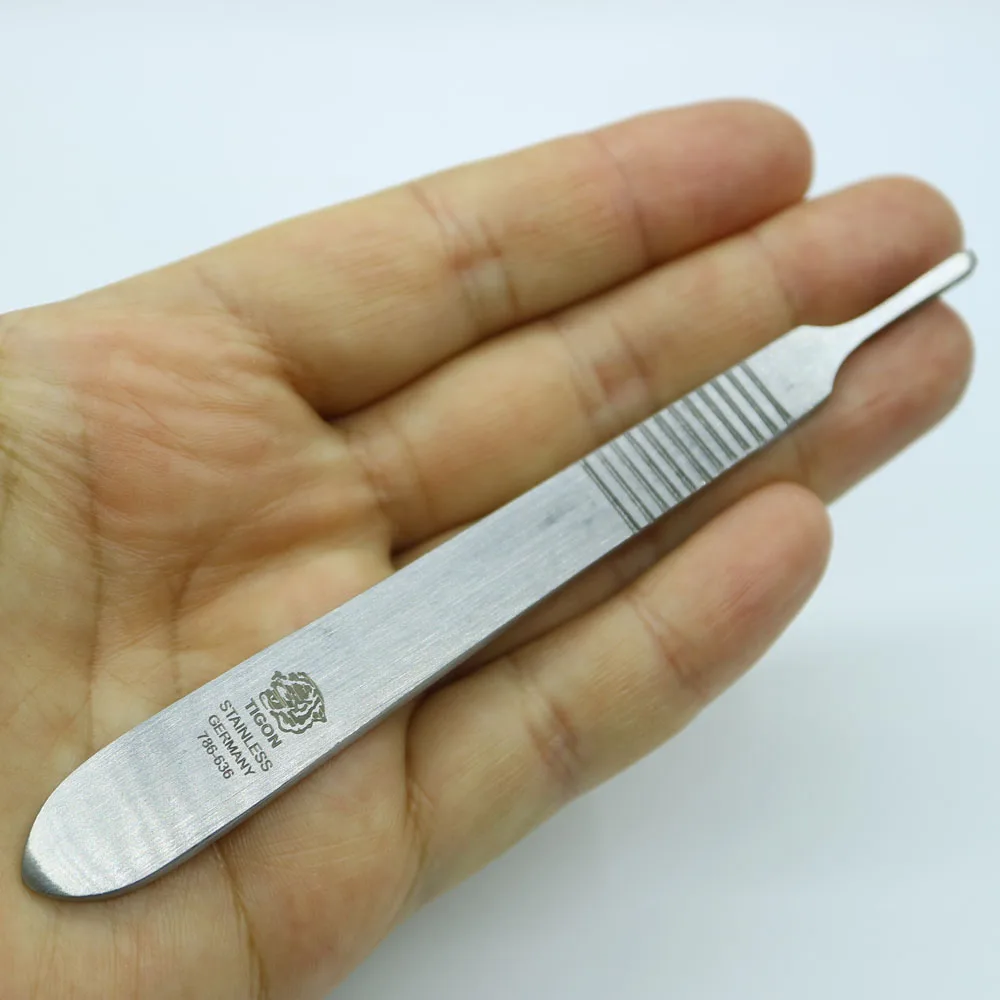 Хирургический нож скальпельного типа TIGON высокого качества для стоматологии из нержавеющей стали с материалом инструментов для оральных имплантов 3#.