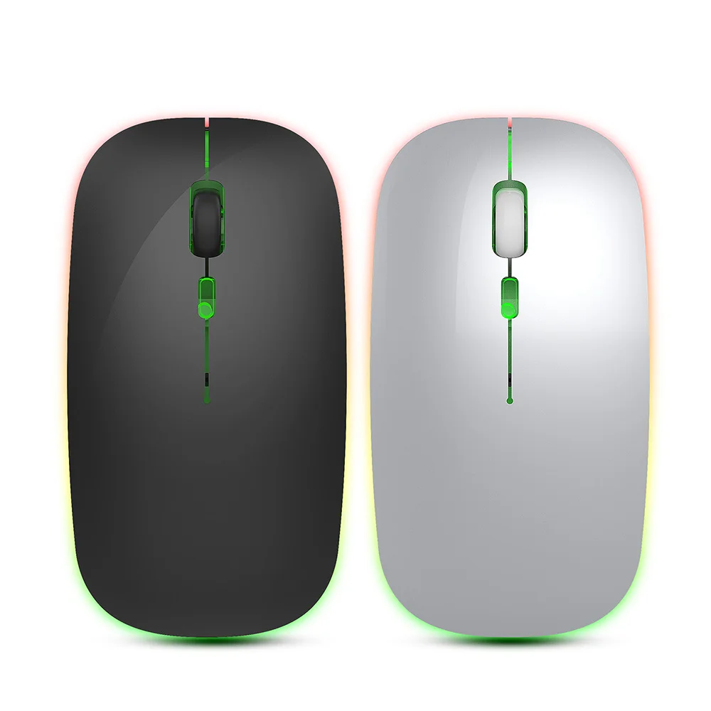 

M40 Ultra-thin Wireless Mouse 2.4G Rechargeable Wireless Silent Mouse Ergonomic Design 3 Adjustable DPI plug and play ABS mouse