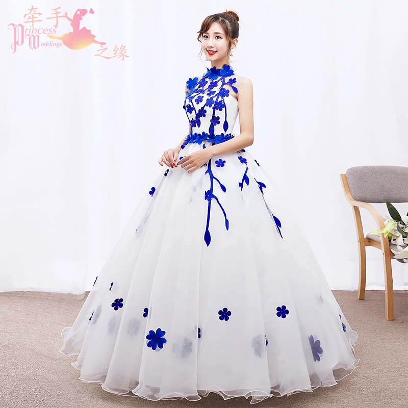 Бальное платье платья для девушек фиолетовое свадебное ручной работы с цветами