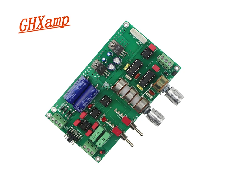 Ghxamp Hifi сабвуфер фильтр предусилителя тональная плата двойной способ левый и правый каналы независимый процесс для 8-15 дюймов сабвуферные колонки