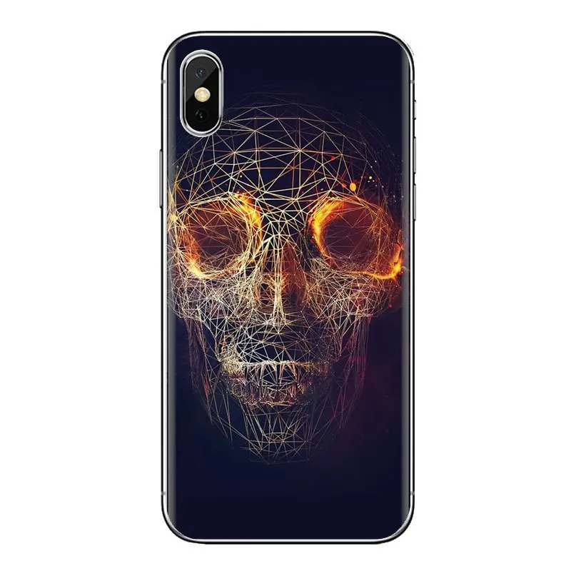 Soft Shell Covers For Samsung Galaxy J1 J2 J3 J4 J5 J6 J7 J8 Plus 2018 Prime 2015 2016 2017 abstract artwork Glasses skull water |