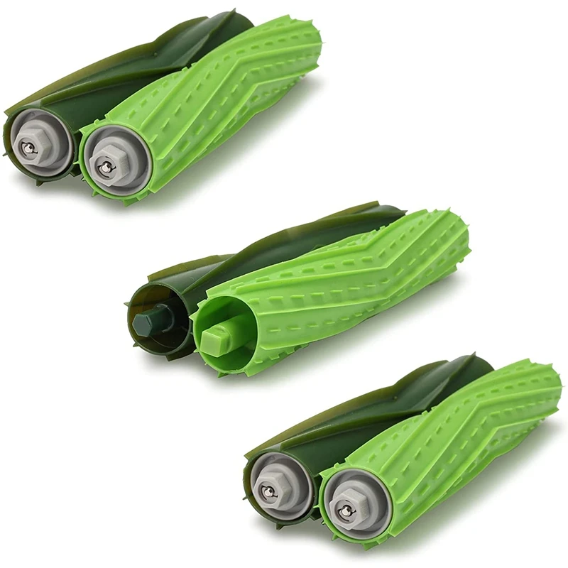 

3 Set Roller Brushes Replacement Parts Compatible for IRobot Roomba I3 I3+ I6+ I7 I7+ E5 E6 E7 Vacuum Cleaner Accessorie