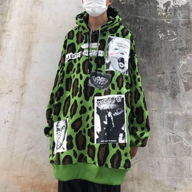 

Свитшот мужской с капюшоном, в готическом стиле