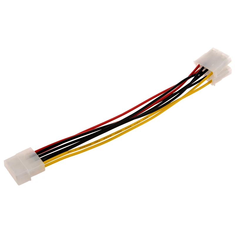 Компьютер Molex 4 Pin источник питания Y сплиттер кабель #8|Компьютерные кабели и
