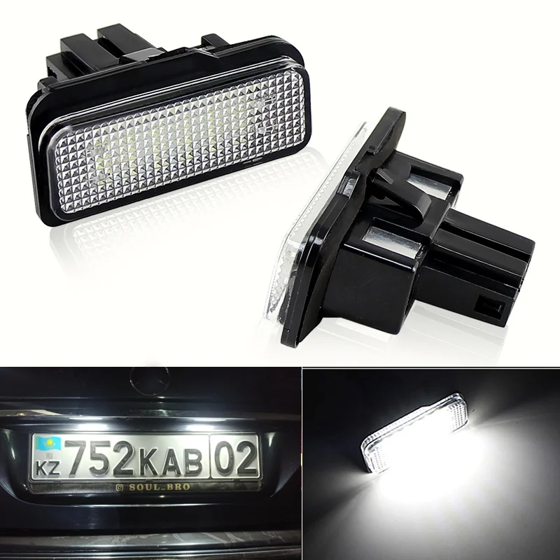 2x подходит для Benz C E CLS-Class W203 W211 W219 SMD задний фонарь номерного знака OEM: A2038200256