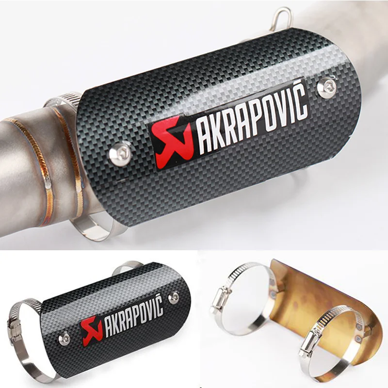 Мотоциклетный протектор Escape Moto Akrapovic выхлопная анти-обжигающая крышка протектор для aprilia rs50 sr tuono v4 sr 150 shiver 750