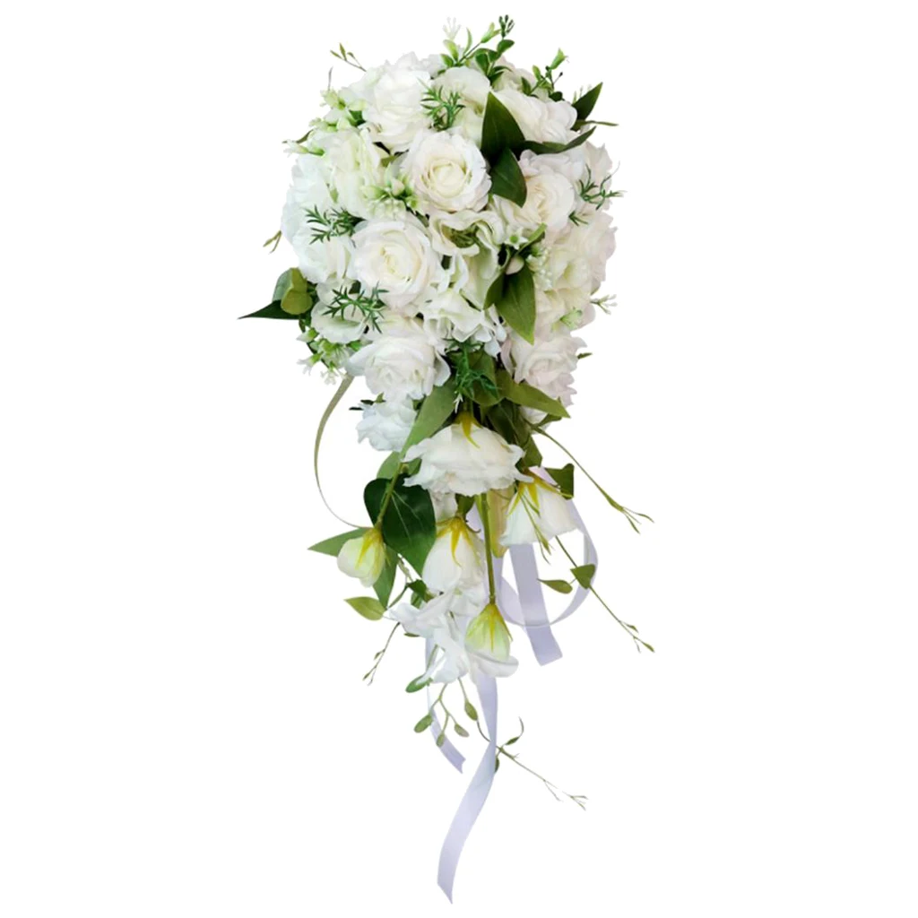 

Bridal Bouquet of Flowers Artificial Flower for Home,Party,Wedding Decoration