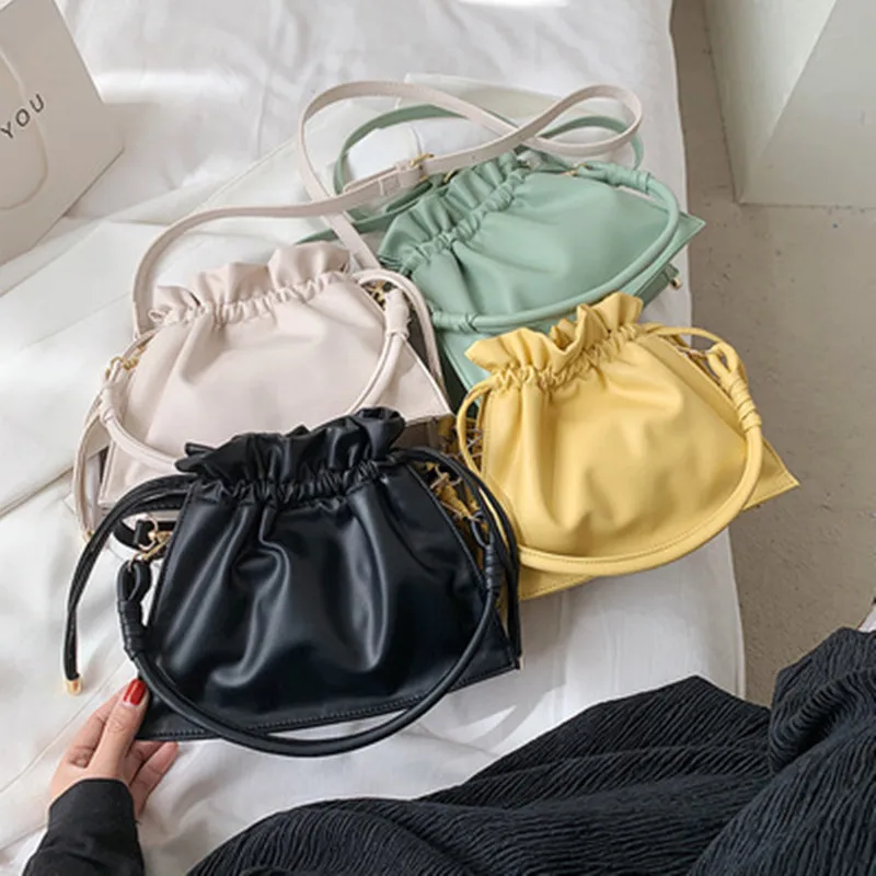 Женские сумки 2021 новые корейские дизайнерские складные мессенджеры через плечо