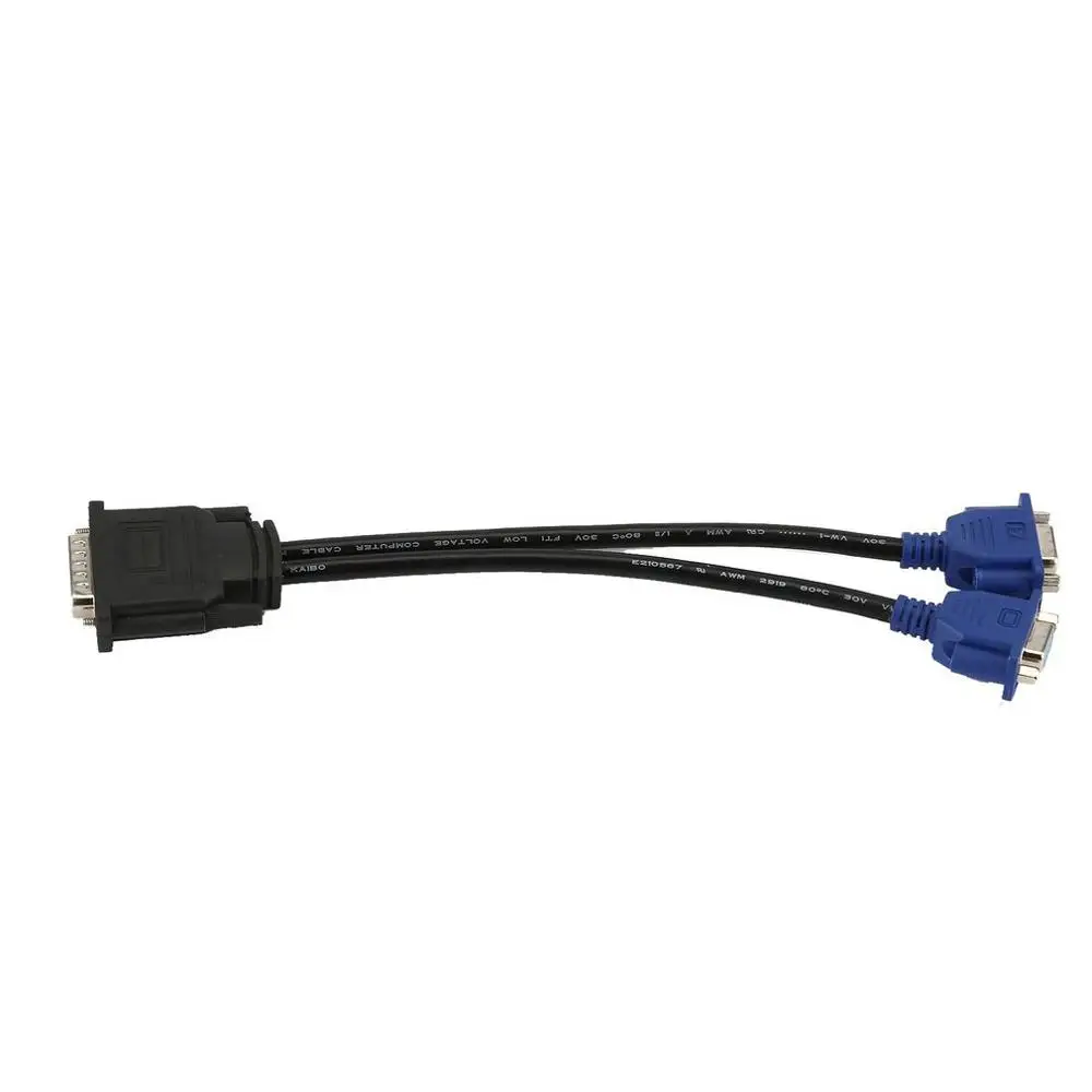DMS 59 ПМ от до VGA разделитель монитора кабель DMS59 8in 1 X DVI & 《 Дада 》 для переноса