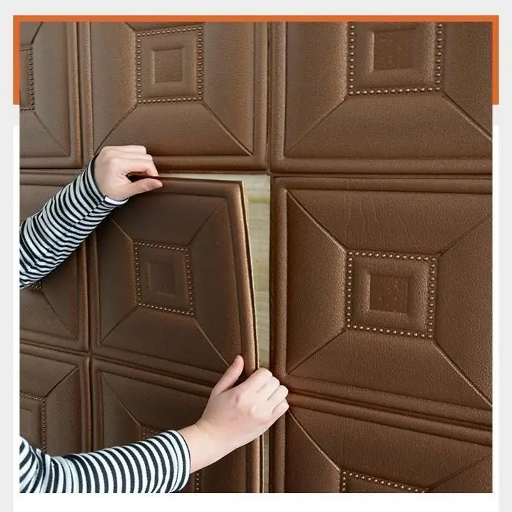 Настенная Наклейка декоративная 3d наклейка пенопластовая мягкая сумка