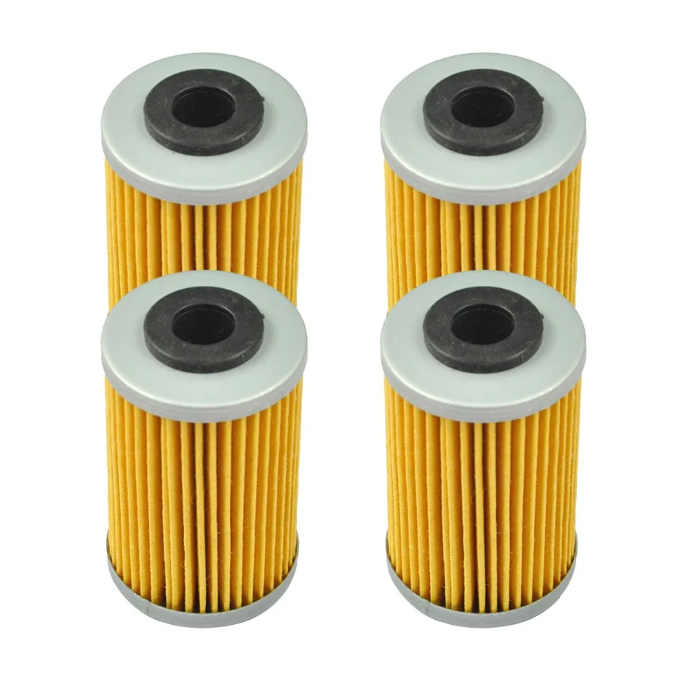 

4 шт. Мотоцикл масляный фильтр для 400 450 520 SX 450 525 560 SMR 625 660 690 SMC 690 Enduro 660 690 супермото 450 525 Outlaw