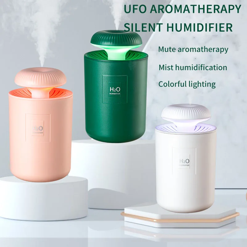 

Мини-увлажнитель воздуха в Стиле НЛО, диффузор для ароматерапии, портативный распылитель, Бесплатная Сумка для ароматерапии