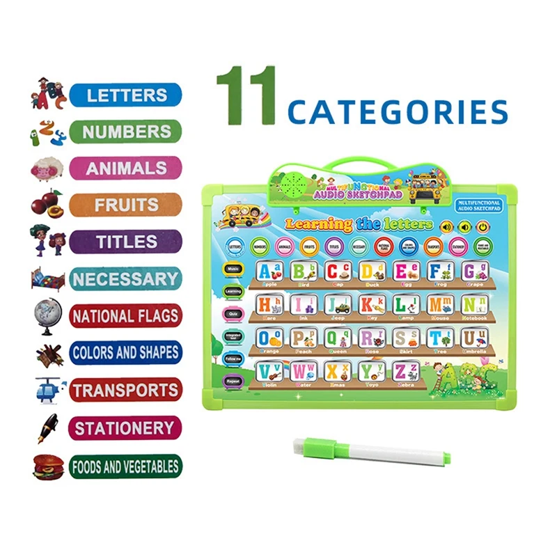 

Child Educational Early Education English Learning Machine Tablet Computer Point Reading Children Toys
