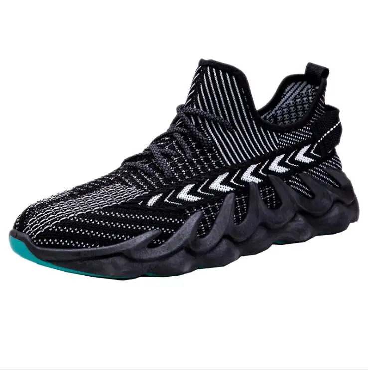 

Men's Running Shoes Breathable Mesh Lace-Up Sports Shoes Outdoor Fitness Training Non-slip Wear-resistant Sneakers Shoes