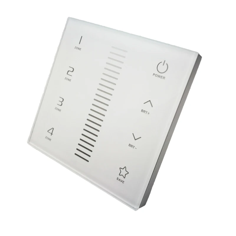 Новый EX5 выключатели со светодиодным индикатором 120V 220V 4 зоны Multi Touch Панель