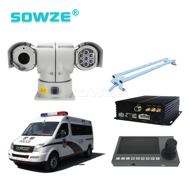 

Police Equipment Long Range IR PTZ 1080P 33X Car Vehicle Roof Top Camera