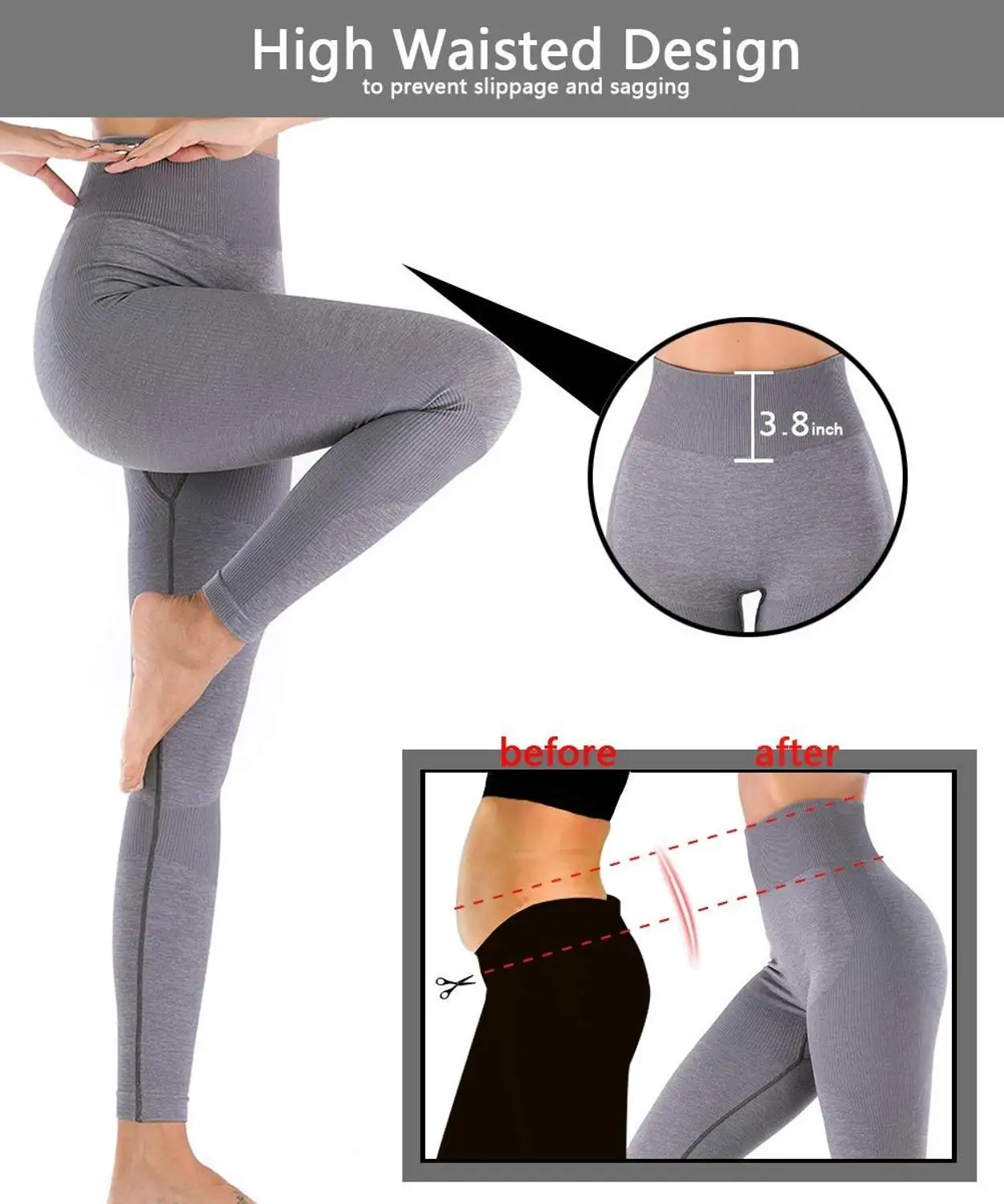 SWOLF женские бесшовные колготки с высокой талией для похудения обтягивающие