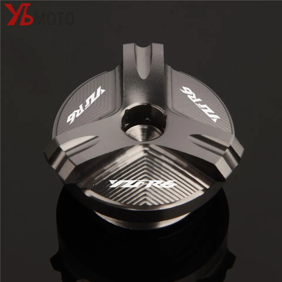 

Motorcycles Aluminum alloy Oil Drain Bolt Oil Sump drain plug nut Oil Drain Plug For Yamaha YZF-R6 1999-2020 YZF-R6S 2006-2020