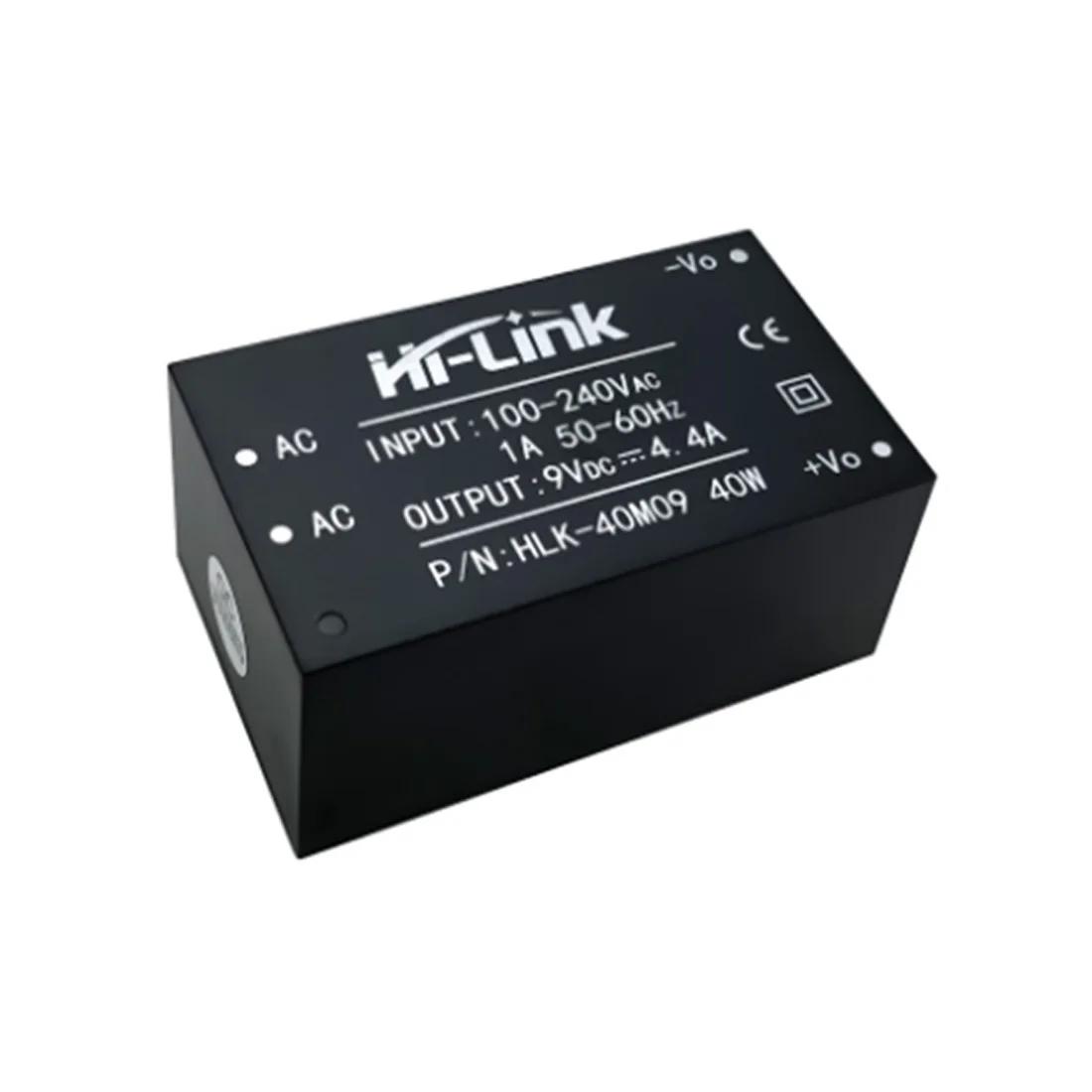 

HLK-40M09A 40M12A 40M05A ACDC Isolation Step-down Regulated Switching High Efficiency Power Supply Module 220V to 9V2600mA40W