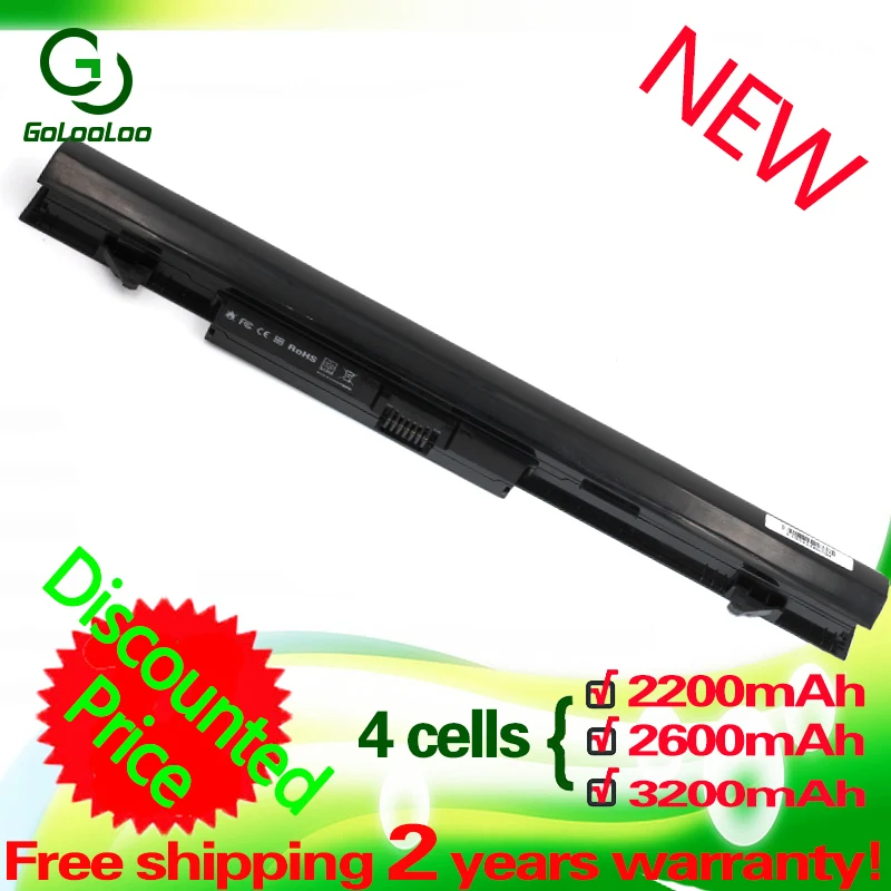 Аккумулятор Golooloo RA04 для ноутбука 4 ячейки HP ProBook 430 G1 G2 H6L28AA H6L28ET 707618 E5H00PA 121|laptop
