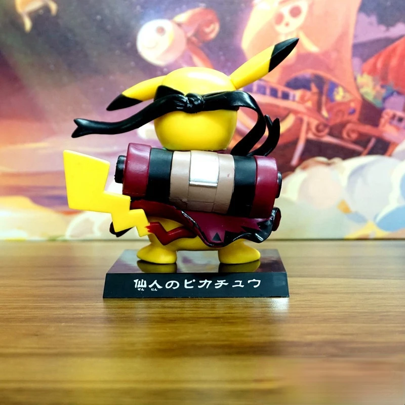 

Takara Tomy Pokemon Anime Fairy Pikachu Deadpool Pikachu Boxed Hand-made Decorative Ornaments Children's Toys Birthday Gifts