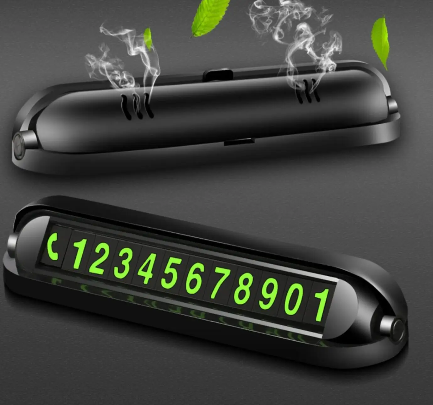 2020 новая светящаяся Автомобильная Временная парковочная карта наклейка