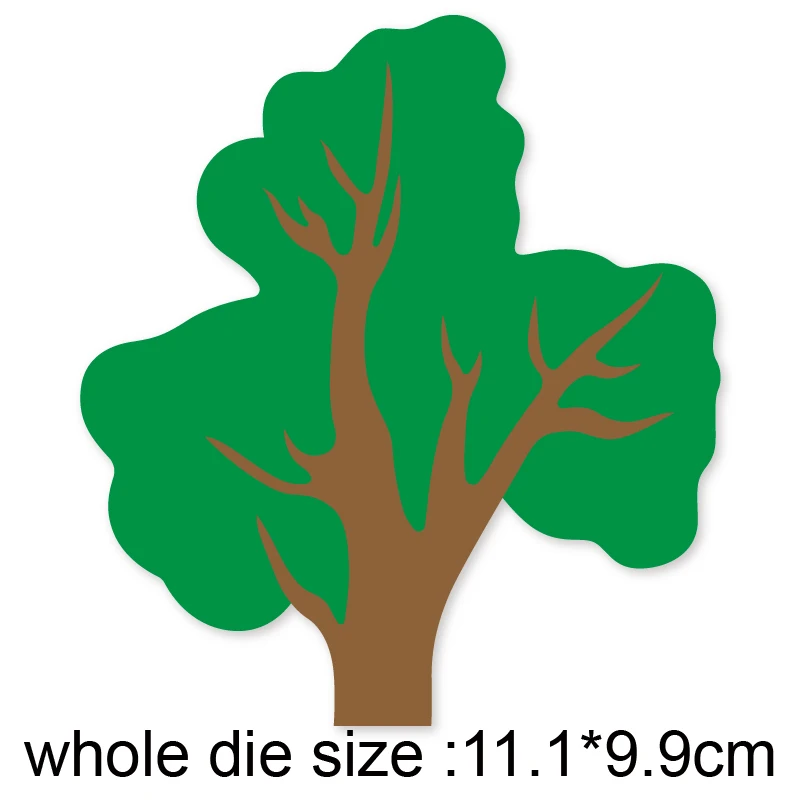 

Metal Cutting Dies tree 111*99mm 2020 new arrival craft die Stencil For DIY Scrapbooking Paper/photo Cards Embossing Dies