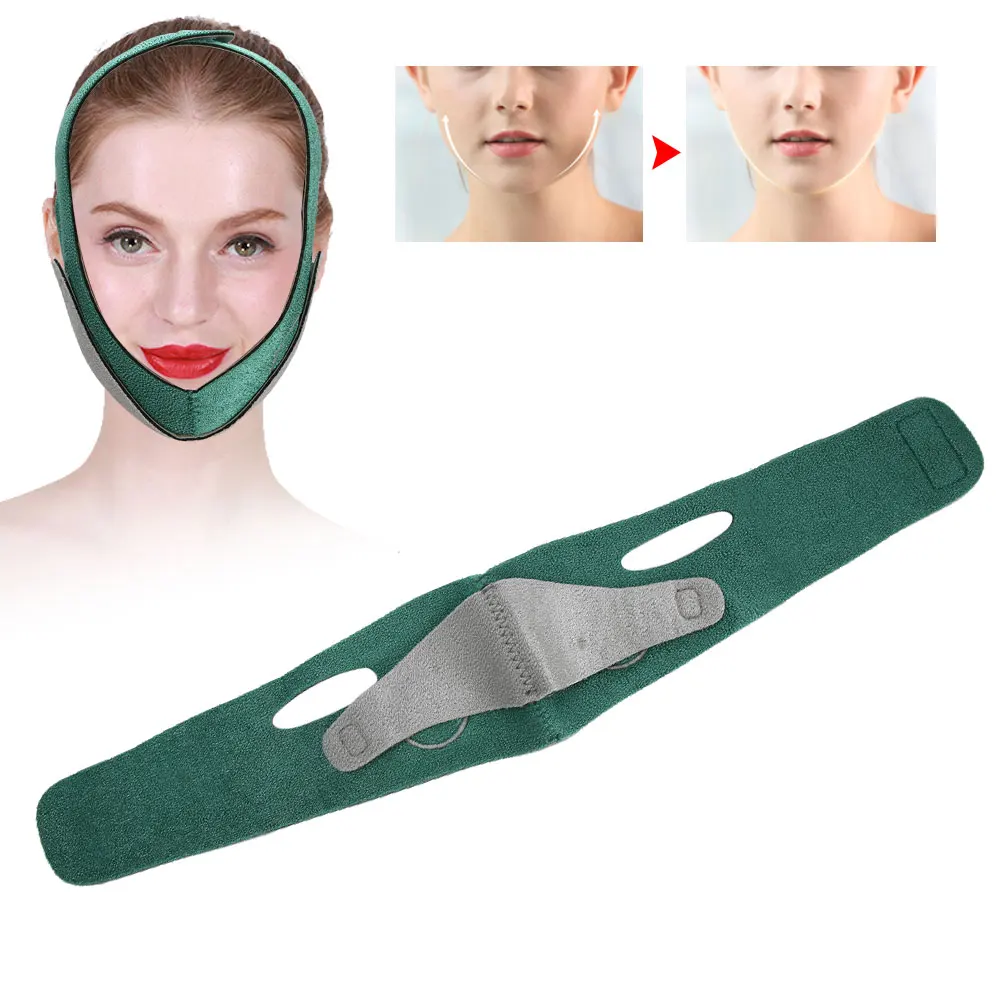 

Slimming Face Shield Belt V Shape Face Lifting Tightening Correction Bandage Shaper Double Chin Face Lift Band Massage Slimmer