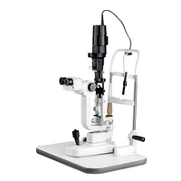 slit lamp microscope price of ophthalmic eye exam with 2 magnification 0 14mm high precise eyepiece
