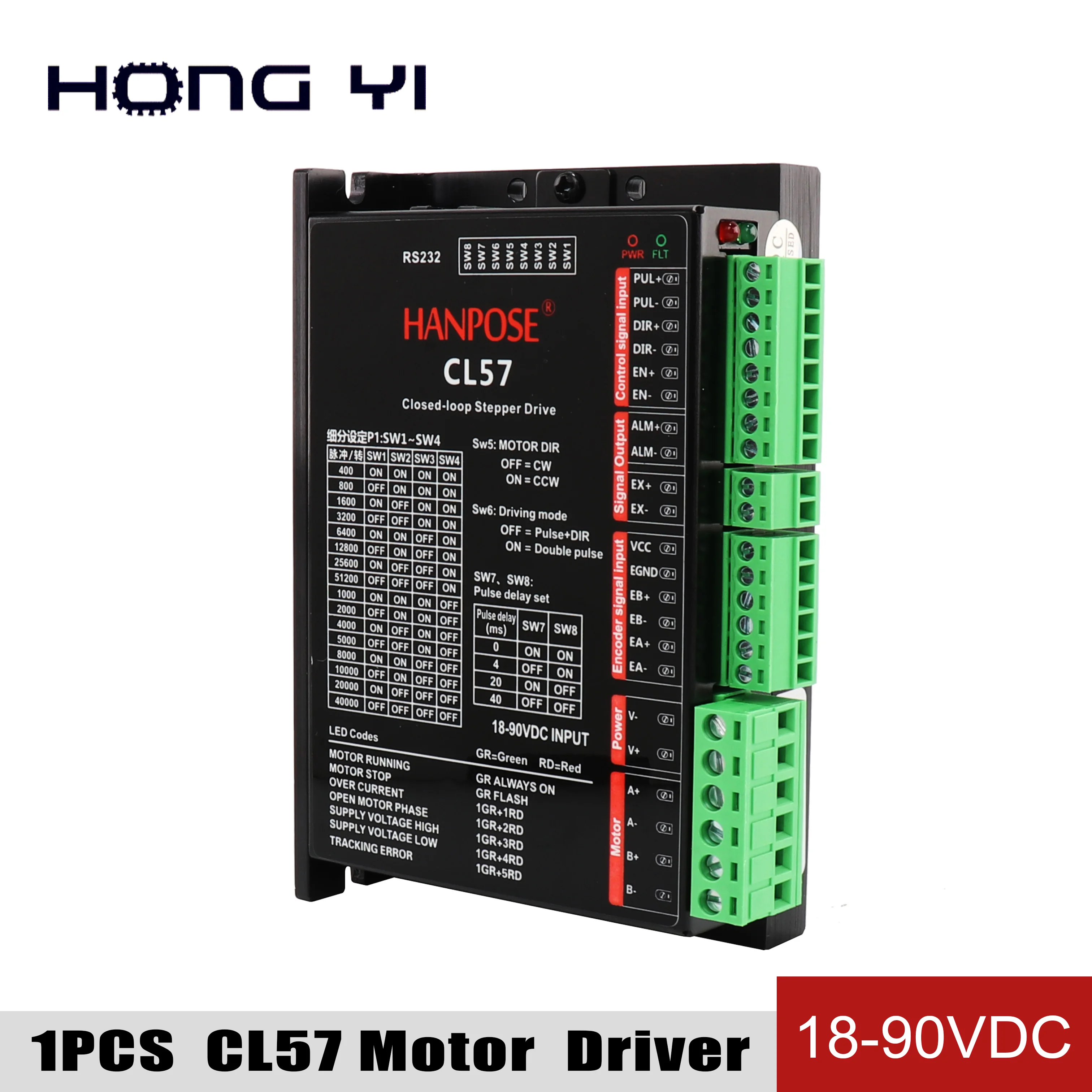 Бесплатная доставка CL57 замкнутая петля шаговый Серводвигатель для NEMA17 NEMA23 CNC