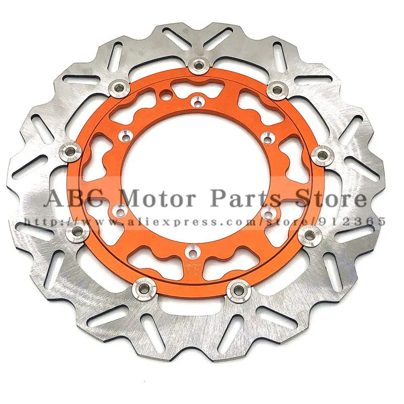 320 мм Большой передний ротор плавающего тормозного диска KTM EXC GS EXCF SX SXF SXS XC XCR XCW XCF XCRF MXC MX SMR шесть дней Supermoto