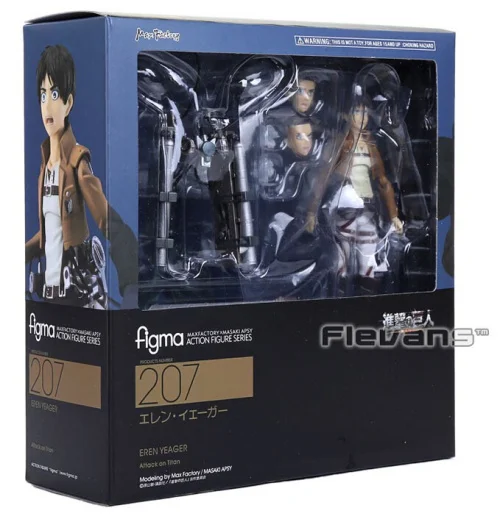 Атака на Титанов Аниме Shingeki no Kyojin Скаутинг Eren Jaeger ПВХ фигурка модель игрушки