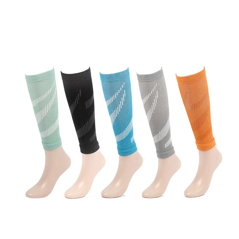 2 шт. спортивный фиксаж голени для бега велоспорта Компрессионные Рукава