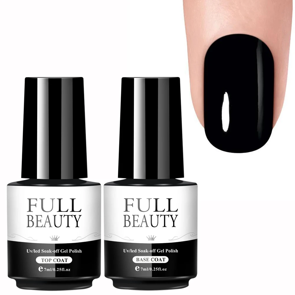 7 мл Топ для ногтей без липкого слоя топ глянец прозрачный Гель-лак и база лака