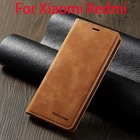 Кожаный чехол-бумажник с откидной крышкой для Xiaomi Redmi Note 10 9 Pro 9S 8 7 Redmi 10 9C 9A 9T 9 Power Prime 10X, чехол для телефона