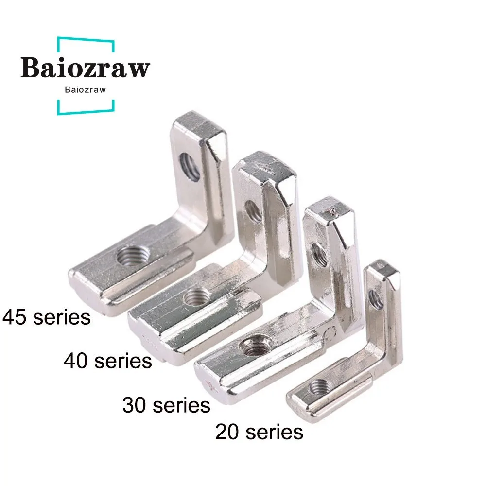 

Baiozraw Алюминиевый профиль 20/30/40/45 серии черный