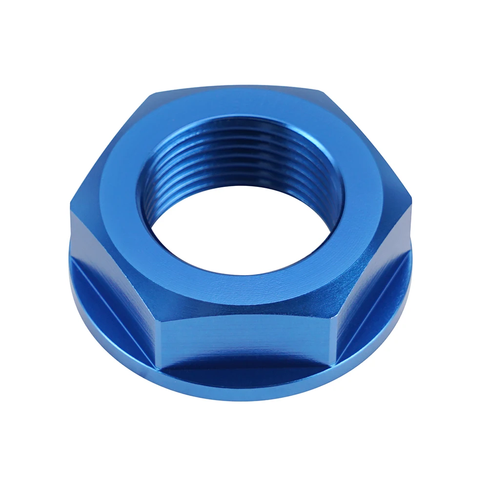 Задний колесный осевой вал с фиксирующей гайкой винтовой обод M22 для Honda Yamaha Suzuki