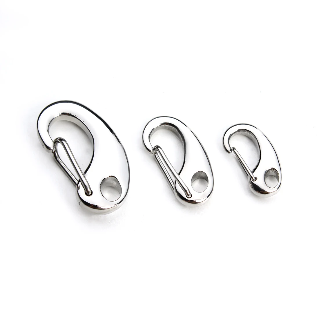 

Ciseng 2pcs/lot Stainless Steel Clasps Hooks Lobster Clasps Jewelry Findings for DIY Necklace Bracelet Making Craft