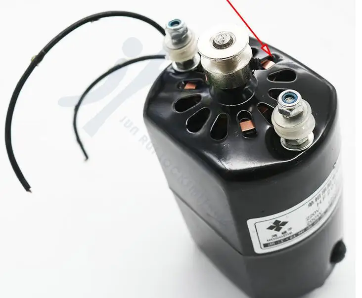 PD050 defu вертикальный ключ Режущий Станок двигатель 200 Вт по часовой стрелке -