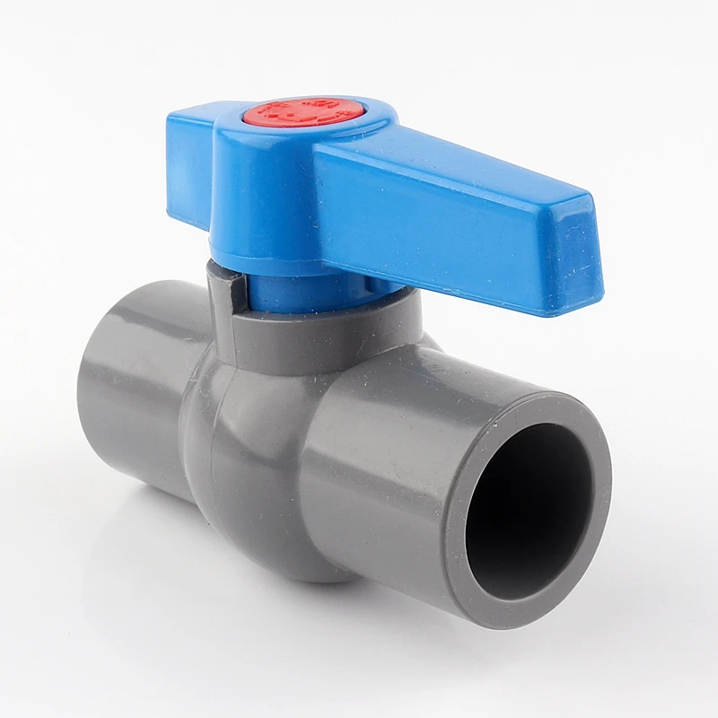 ID 20/25/32/40/50/63mm PVC Pipe Ball Valves Water Irrigation System Drainage Tube Quick Valve Water Pipe Connector Fittings images - 6